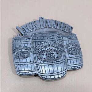 Jack Daniels Silver Belt Buckle​​​​​